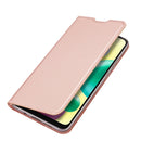 For Xiaomi Redmi 10A DUX DUCIS Skin Pro Series PU + TPU Leather Phone Case(Rose Gold)