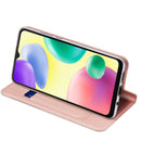 For Xiaomi Redmi 10A DUX DUCIS Skin Pro Series PU + TPU Leather Phone Case(Rose Gold)