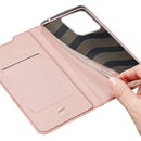 For Xiaomi Redmi 10A DUX DUCIS Skin Pro Series PU + TPU Leather Phone Case(Rose Gold)