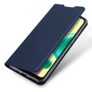 For Xiaomi Redmi 10A DUX DUCIS Skin Pro Series PU + TPU Leather Phone Case(Blue)