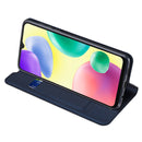 For Xiaomi Redmi 10A DUX DUCIS Skin Pro Series PU + TPU Leather Phone Case(Blue)