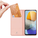 For Samsung Galaxy M23 5G/F23 5G DUX DUCIS Skin Pro Series PU + TPU Leather Phone Case(Rose Gold)