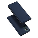 For Samsung Galaxy M23 5G/F23 5G DUX DUCIS Skin Pro Series PU + TPU Leather Phone Case(Blue)