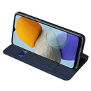 For Samsung Galaxy M23 5G/F23 5G DUX DUCIS Skin Pro Series PU + TPU Leather Phone Case(Blue)