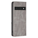For Google Pixel 7 Pro 5G Prismatic Invisible Magnetic Leather Phone Case(Grey)