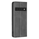 For Google Pixel 7 Pro 5G Prismatic Invisible Magnetic Leather Phone Case(Black)