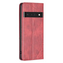 For Google Pixel 7 Pro 5G Prismatic Invisible Magnetic Leather Phone Case(Red)
