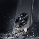 For Honor Magic4 Pro Folding Holder Plain Leather Phone Case(Black)
