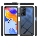 For Xiaomi Redmi Note 11 Pro Global Starry Sky Solid Color Series PC + TPU Phone Case(Red)