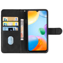 Leather Phone Case For Xiaomi Poco C40(Black)