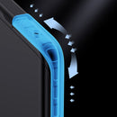 For Xiaomi Mi Mix 4 Frosted Holder Phone Case(Sea Blue Grey)