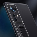 For Xiaomi 12 Pro Frosted Holder Phone Case(Matte White)