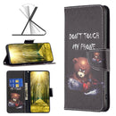 For OPPO Realme C31 Colored Drawing Pattern Leather Phone Case(Bear)