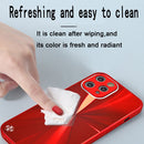 For iPhone 11 Pro Max CD Texture TPU + Tempered Glass Phone Case (Black)