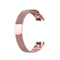 For Huawei Band 3 & 4 Pro Milanese Strap(Rose Pink)