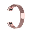 For Huawei Band 3 & 4 Pro Milanese Strap(Rose Pink)