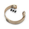 For Huawei Band 3 & 4 Pro Milanese Strap(Champagne Gold)