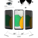 Full Cover Anti-peeping Tempered Glass Film For Samsung Galaxy A03 Core