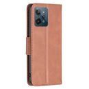 For OPPO Realme C31 Lambskin Texture Leather Phone Case(Brown)