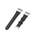 For Huawei Band 3 & 4 Pro Oil wax Leather Watch Band(Black)