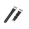 For Huawei Band 3 & 4 Pro Oil wax Leather Watch Band(Black)