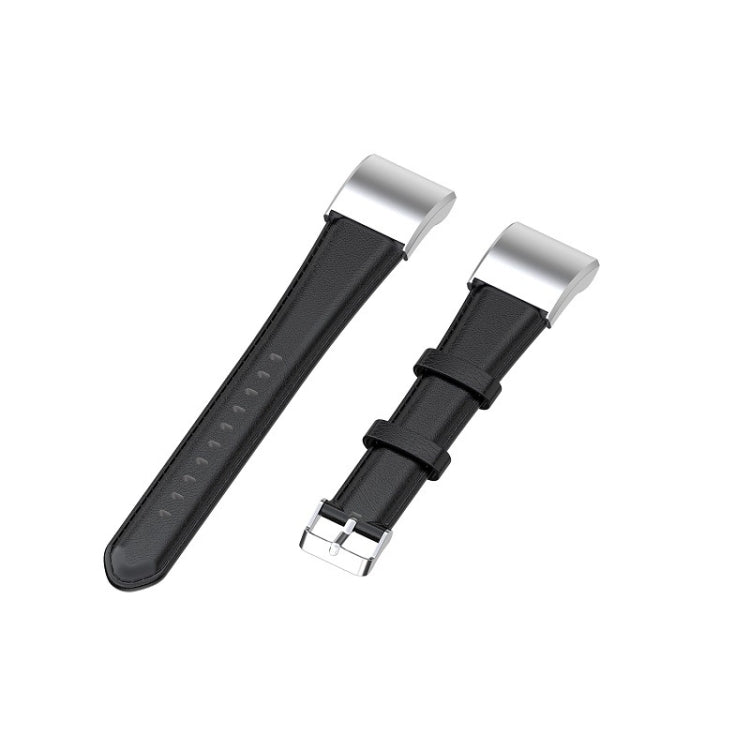 For Huawei Band 3 & 4 Pro Oil wax Leather Watch Band(Black)