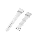 For Huawei Band 3 & 4 Pro Oil wax Leather Watch Band(White)