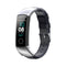 For Huawei Band 3 & 4 Pro Oil wax Leather Watch Band(Navy Blue)