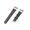 For Huawei Band 3 & 4 Pro Oil wax Leather Watch Band(Coffee)