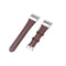 For Huawei Band 3 & 4 Pro Oil wax Leather Watch Band(Brown)