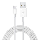 2A USB to USB-C / Type-C Data Cable, Cable Length:1m(White)