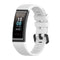 For Huawei Band 3 & 4 Pro Silicone Watch Band(White)