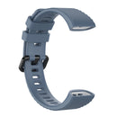 For Huawei Band 3 & 4 Pro Silicone Watch Band(Cyan)