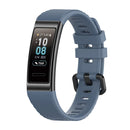 For Huawei Band 3 & 4 Pro Silicone Watch Band(Cyan)