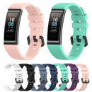 For Huawei Band 3 & 4 Pro Silicone Watch Band(Navy Blue)