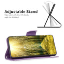 For Nokia G11 / G21 Embossing Two Butterflies Pattern Horizontal Flip PU Leather Case(Purple)