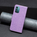 For Nokia G11 / G21 Embossing Two Butterflies Pattern Horizontal Flip PU Leather Case(Purple)
