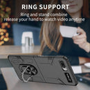 For Samsung Galaxy Z Flip 5G Matte UV Shockproof Phone Case(Black)