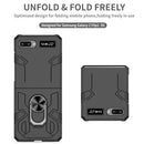 For Samsung Galaxy Z Flip 5G Matte UV Shockproof Phone Case(Black)