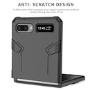 For Samsung Galaxy Z Flip 5G Matte UV Shockproof Phone Case(Black)