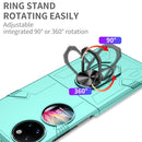 For Huawei P50 Pocket Matte UV Shockproof Phone Case(Sky Blue)