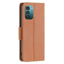 For Nokia G11 / G21 Litchi Texture Pure Color Horizontal Flip Leather Phone Case(Brown)