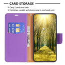 For Nokia G11 / G21 Litchi Texture Pure Color Horizontal Flip Leather Phone Case(Purple)