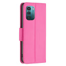 For Nokia G11 / G21 Litchi Texture Pure Color Horizontal Flip Leather Phone Case(Rose Red)