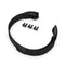 For Huawei Honor 4 & 5 Milanese Watch Band(Black)