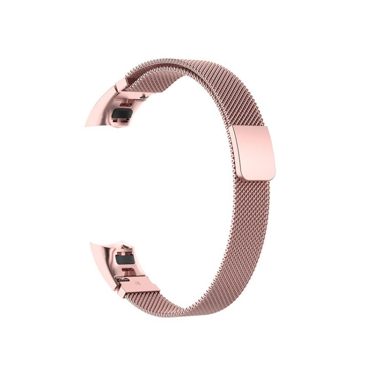 For Huawei Honor 4 & 5 Milanese Watch Band(Rose Pink)