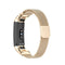 For Huawei Honor 4 & 5 Milanese Watch Band(Champagne Gold)