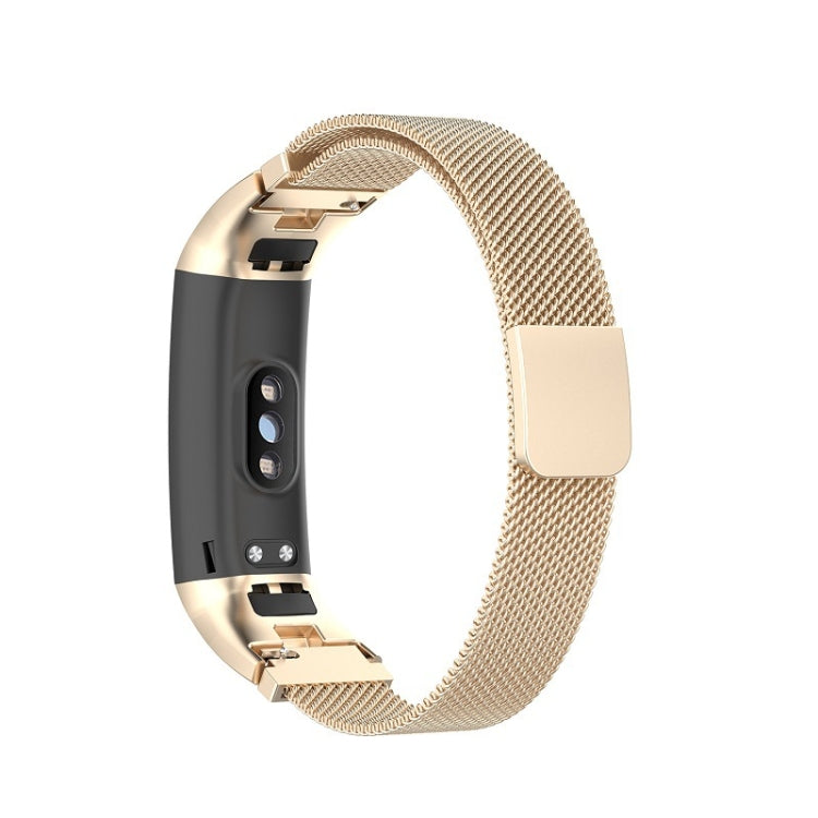 For Huawei Honor 4 & 5 Milanese Watch Band(Champagne Gold)