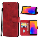 For Alcatel 1B 2022 Leather Phone Case(Red)