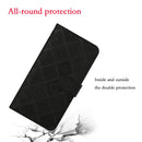 For Samsung Galaxy A13 4G Ethnic Style Embossed Pattern Leather Phone Case(Black)